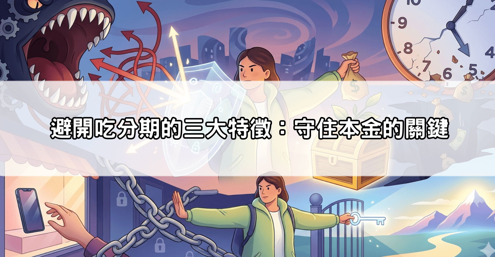 避開吃分期的三大特徵：守住本金的關鍵